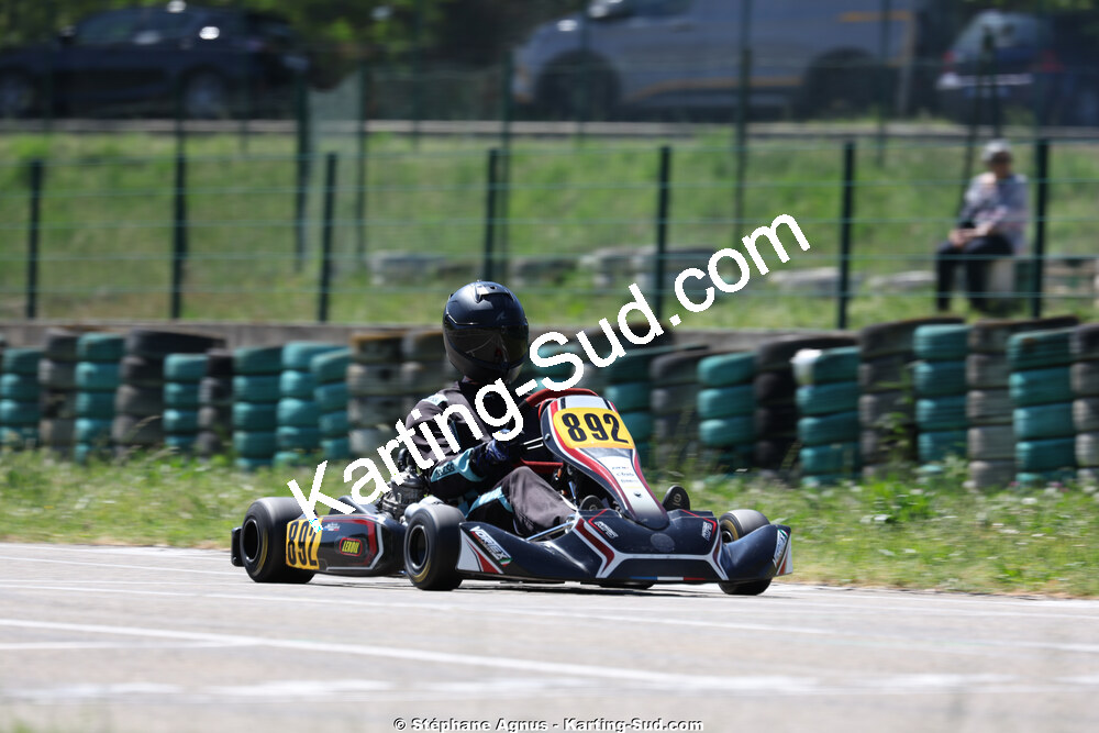 KFS — 25 & 26/04/2026 : 3ème manche du Championnat du Sud à Alès (photos Stéphane Agnus) 2026 — karting