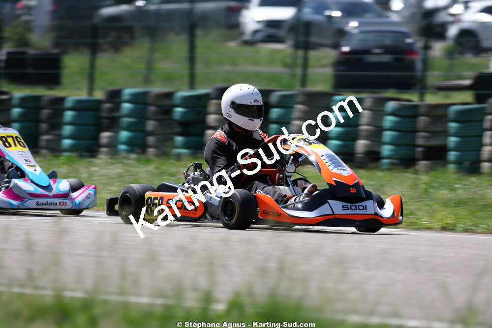 KFS — 25 & 26/04/2026 : 3ème manche du Championnat du Sud à Alès (photos Stéphane Agnus) 2026 — karting