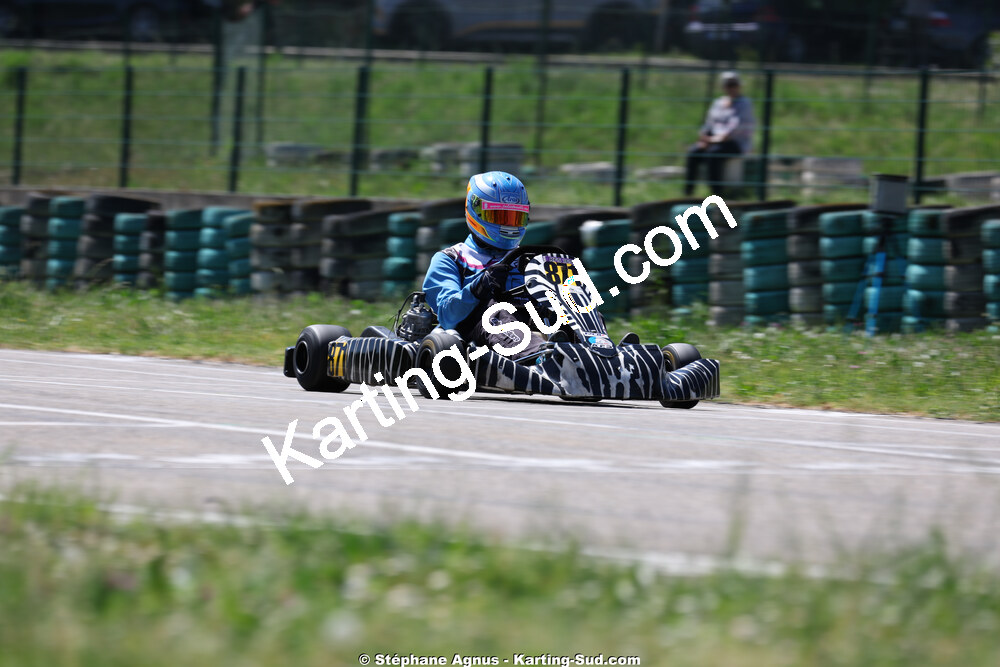 Gregory CAZAJOUS — 25 & 26/04/2026 : 3ème manche du Championnat du Sud à Alès (photos Stéphane Agnus) 2026 — karting