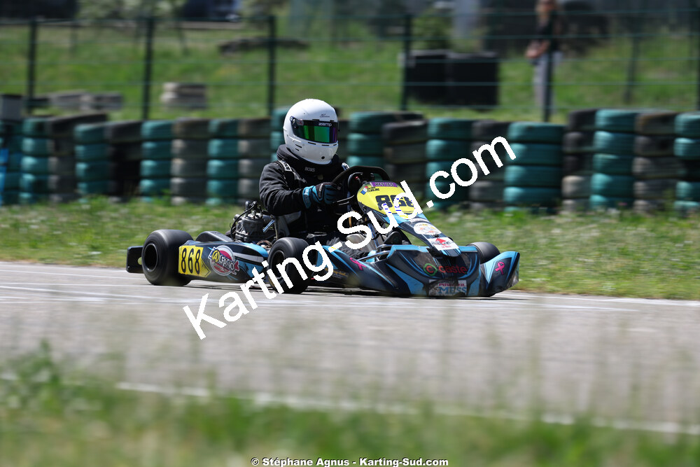 KFS — 25 & 26/04/2026 : 3ème manche du Championnat du Sud à Alès (photos Stéphane Agnus) 2026 — karting