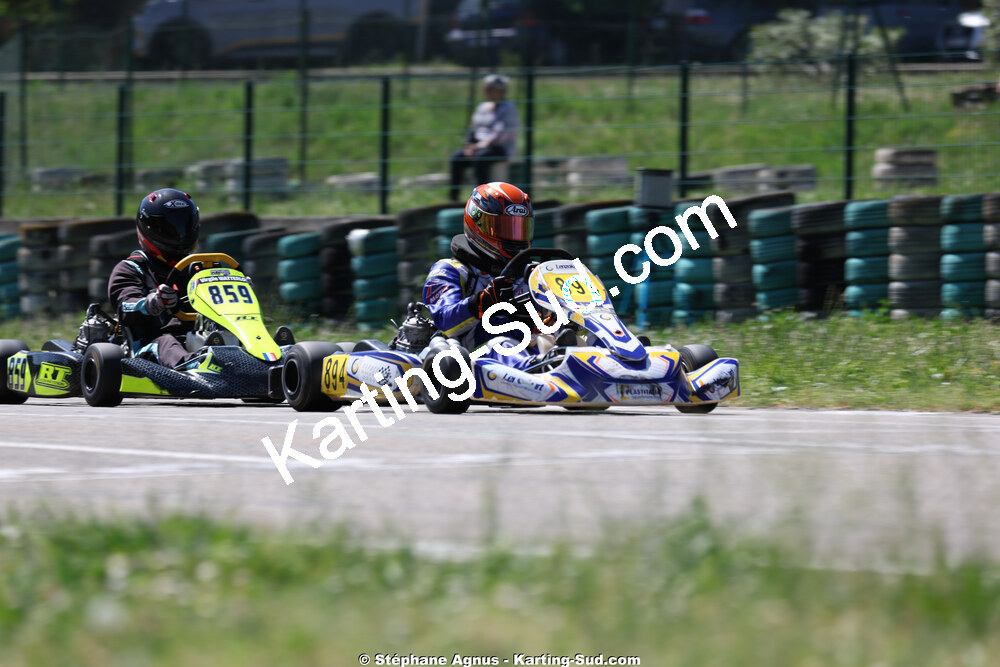 Thomas SUZANNE — 25 & 26/04/2026 : 3ème manche du Championnat du Sud à Alès (photos Stéphane Agnus) 2026 — karting