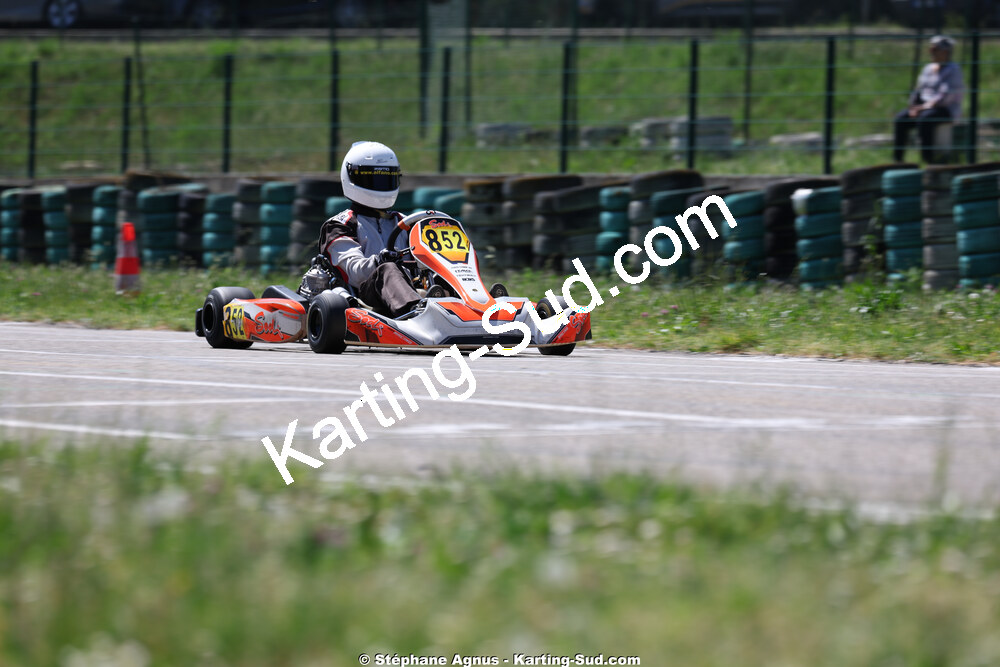 KFS — 25 & 26/04/2026 : 3ème manche du Championnat du Sud à Alès (photos Stéphane Agnus) 2026 — karting