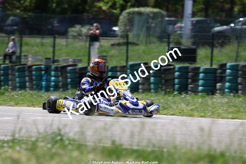 Thomas SUZANNE — 25 & 26/04/2026 : 3ème manche du Championnat du Sud à Alès (photos Stéphane Agnus) 2026 — karting