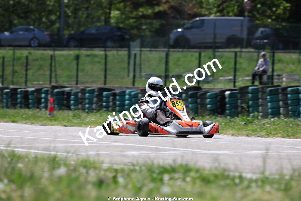 KFS — 25 & 26/04/2026 : 3ème manche du Championnat du Sud à Alès (photos Stéphane Agnus) 2026 — karting