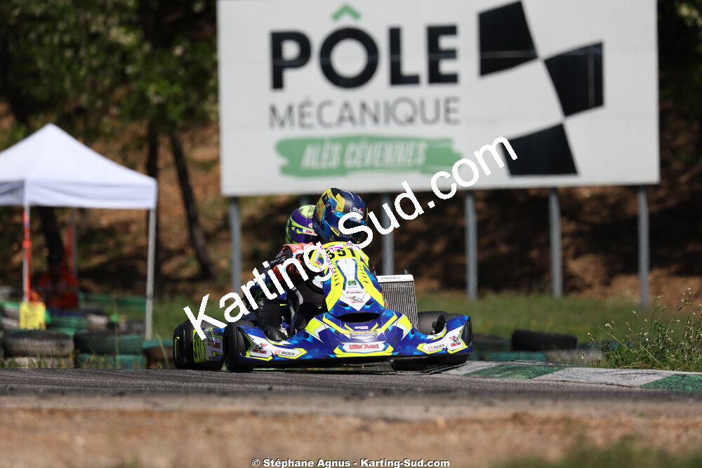 Sébastien ANDRES — 25 & 26/04/2026 : 3ème manche du Championnat du Sud à Alès (photos Stéphane Agnus) 2026 — karting
