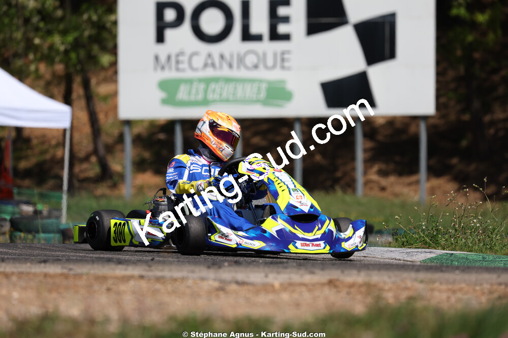 Anthony DELCUROU — 25 & 26/04/2026 : 3ème manche du Championnat du Sud à Alès (photos Stéphane Agnus) 2026 — karting