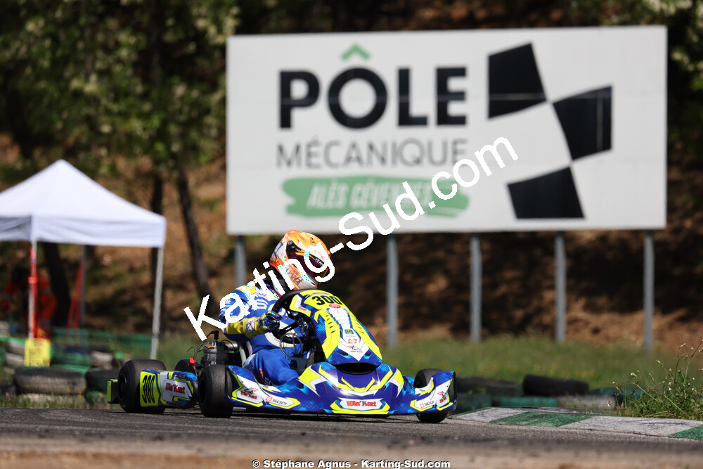 Anthony DELCUROU — 25 & 26/04/2026 : 3ème manche du Championnat du Sud à Alès (photos Stéphane Agnus) 2026 — karting