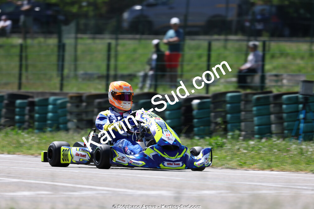 Anthony DELCUROU — 25 & 26/04/2026 : 3ème manche du Championnat du Sud à Alès (photos Stéphane Agnus) 2026 — karting