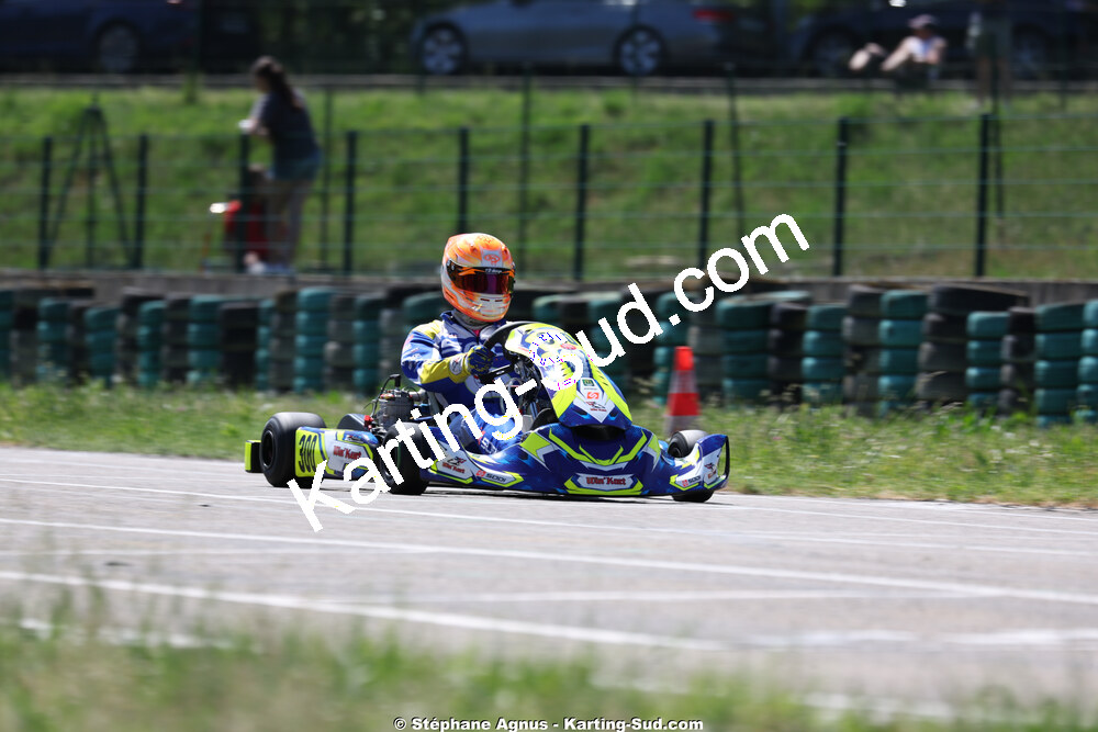 Anthony DELCUROU — 25 & 26/04/2026 : 3ème manche du Championnat du Sud à Alès (photos Stéphane Agnus) 2026 — karting