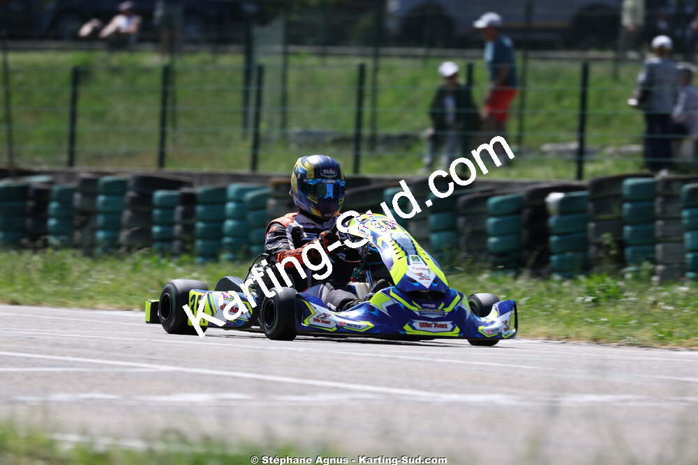 Sébastien ANDRES — 25 & 26/04/2026 : 3ème manche du Championnat du Sud à Alès (photos Stéphane Agnus) 2026 — karting