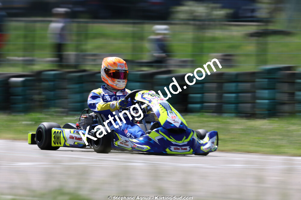 Anthony DELCUROU — 25 & 26/04/2026 : 3ème manche du Championnat du Sud à Alès (photos Stéphane Agnus) 2026 — karting