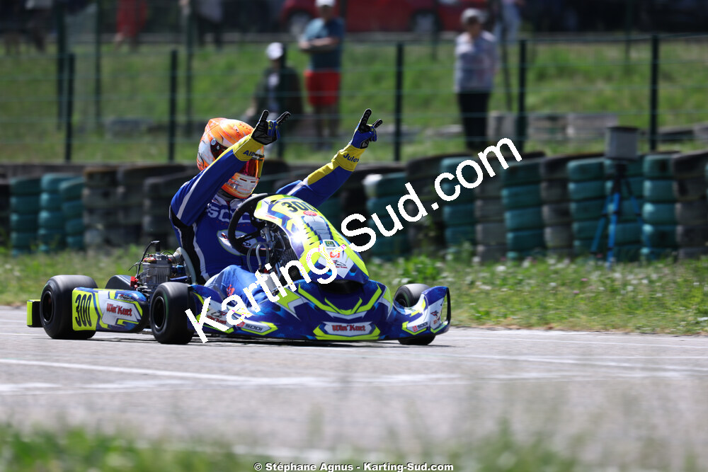 Anthony DELCUROU — 25 & 26/04/2026 : 3ème manche du Championnat du Sud à Alès (photos Stéphane Agnus) 2026 — karting