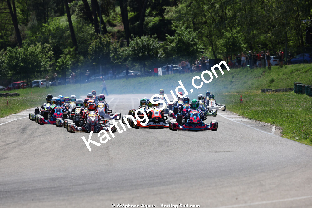 Nationale — 25 & 26/04/2026 : 3ème manche du Championnat du Sud à Alès (photos Stéphane Agnus) 2026 — karting