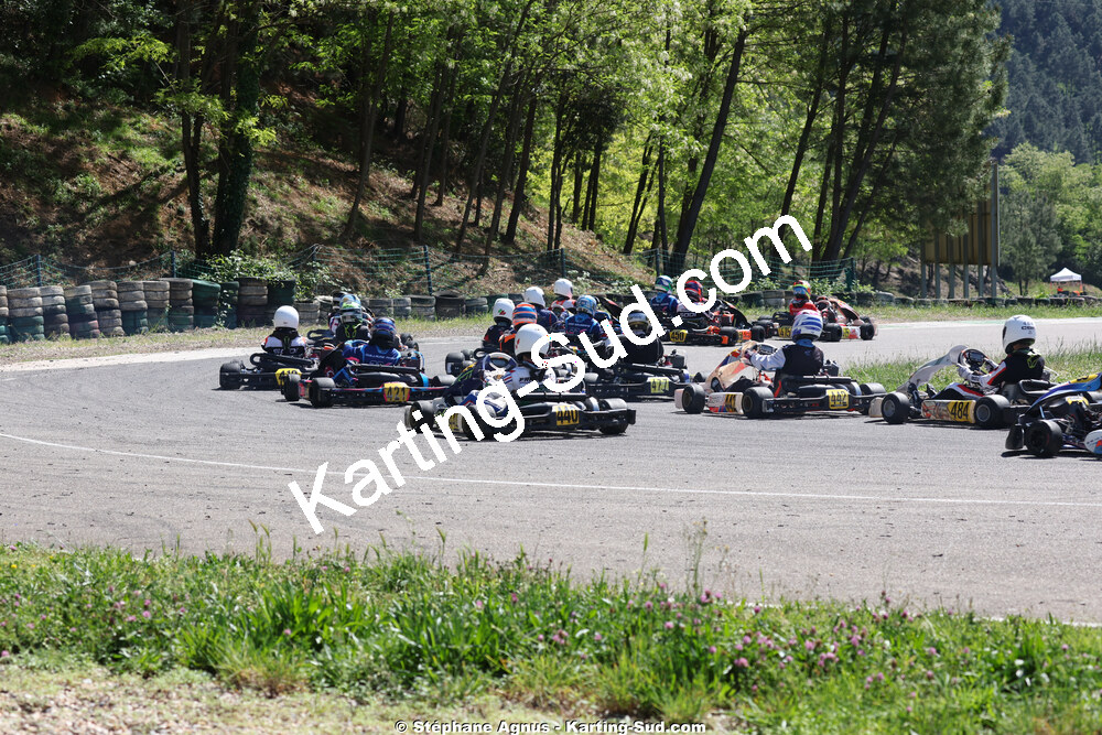Nationale — 25 & 26/04/2026 : 3ème manche du Championnat du Sud à Alès (photos Stéphane Agnus) 2026 — karting