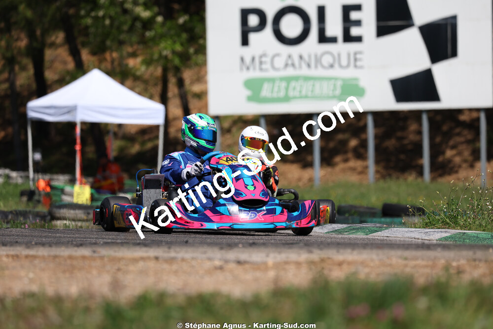 Nationale — 25 & 26/04/2026 : 3ème manche du Championnat du Sud à Alès (photos Stéphane Agnus) 2026 — karting