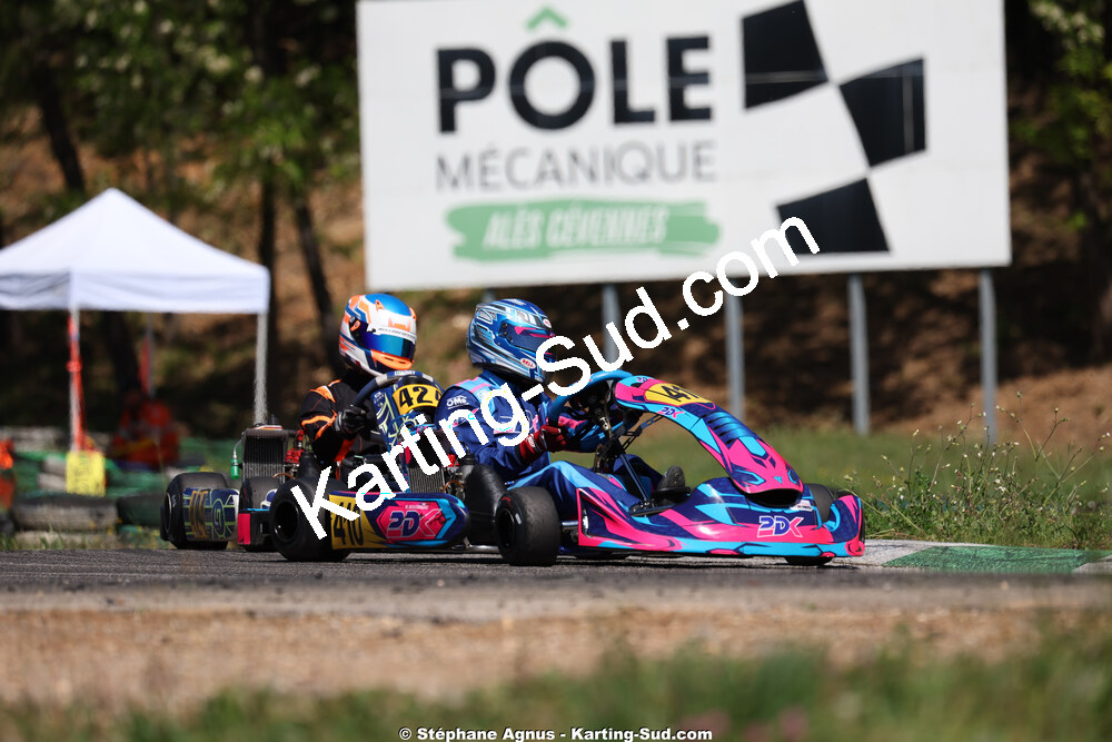 Nationale — 25 & 26/04/2026 : 3ème manche du Championnat du Sud à Alès (photos Stéphane Agnus) 2026 — karting