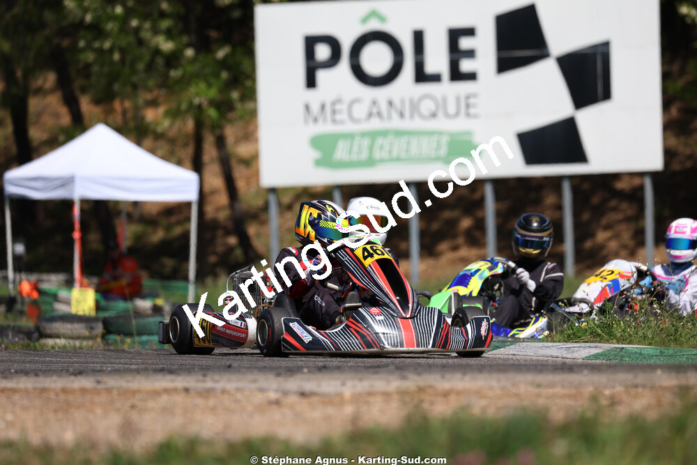 Nationale — 25 & 26/04/2026 : 3ème manche du Championnat du Sud à Alès (photos Stéphane Agnus) 2026 — karting