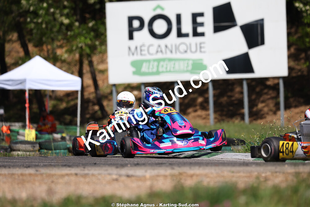 Nationale — 25 & 26/04/2026 : 3ème manche du Championnat du Sud à Alès (photos Stéphane Agnus) 2026 — karting