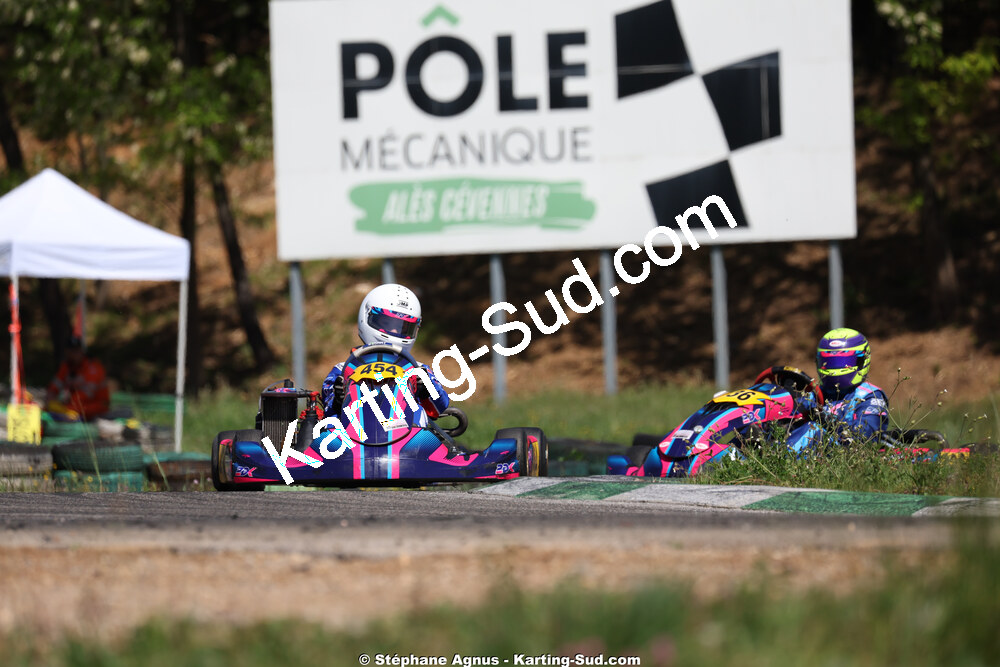 Nationale — 25 & 26/04/2026 : 3ème manche du Championnat du Sud à Alès (photos Stéphane Agnus) 2026 — karting