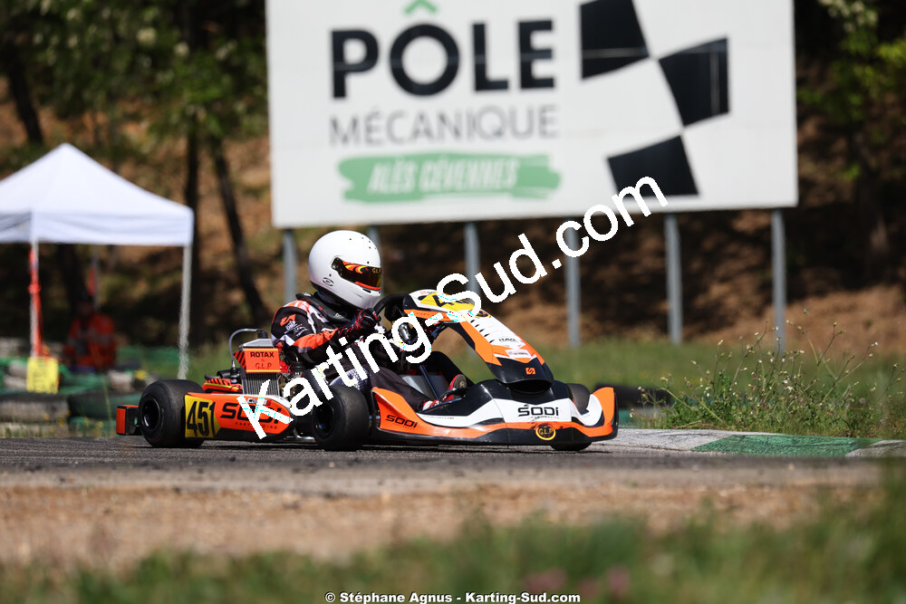 Nationale — 25 & 26/04/2026 : 3ème manche du Championnat du Sud à Alès (photos Stéphane Agnus) 2026 — karting