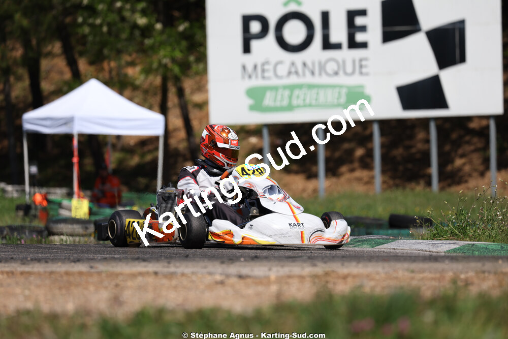 Nationale — 25 & 26/04/2026 : 3ème manche du Championnat du Sud à Alès (photos Stéphane Agnus) 2026 — karting