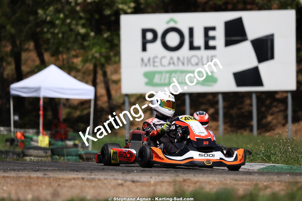 Nationale — 25 & 26/04/2026 : 3ème manche du Championnat du Sud à Alès (photos Stéphane Agnus) 2026 — karting
