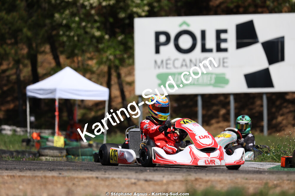 Nationale — 25 & 26/04/2026 : 3ème manche du Championnat du Sud à Alès (photos Stéphane Agnus) 2026 — karting