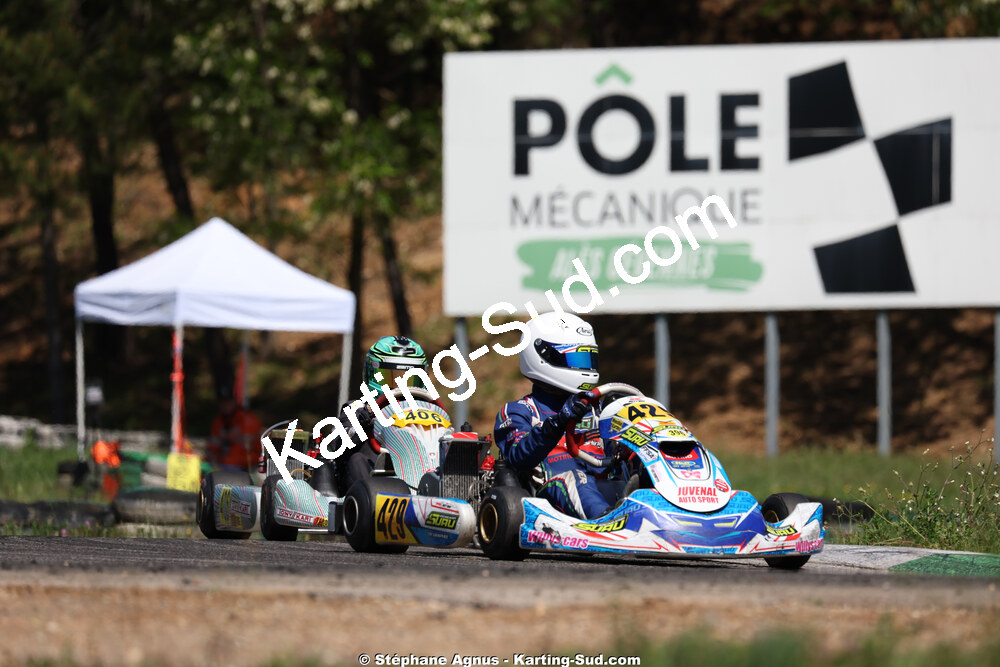 Nationale — 25 & 26/04/2026 : 3ème manche du Championnat du Sud à Alès (photos Stéphane Agnus) 2026 — karting