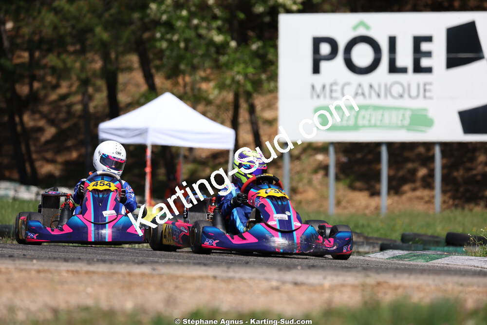 Nationale — 25 & 26/04/2026 : 3ème manche du Championnat du Sud à Alès (photos Stéphane Agnus) 2026 — karting