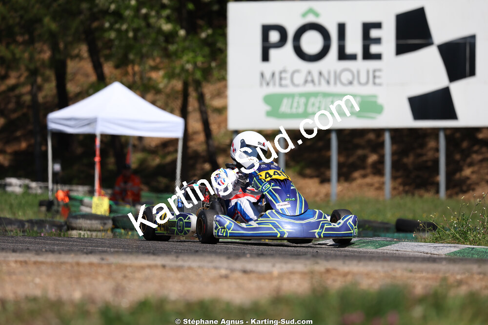 Nationale — 25 & 26/04/2026 : 3ème manche du Championnat du Sud à Alès (photos Stéphane Agnus) 2026 — karting