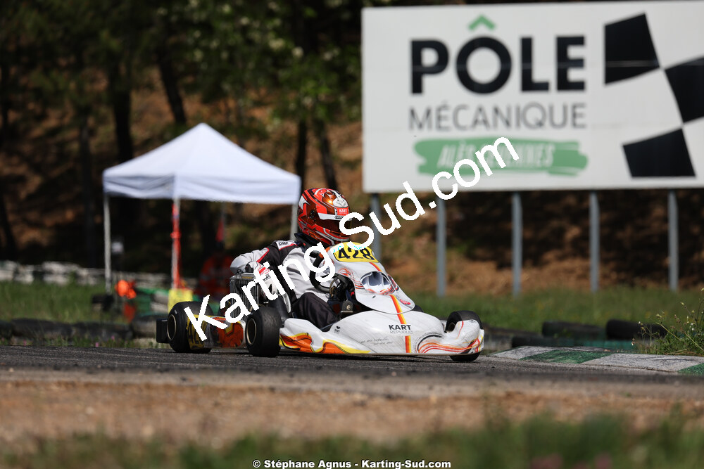 Nationale — 25 & 26/04/2026 : 3ème manche du Championnat du Sud à Alès (photos Stéphane Agnus) 2026 — karting