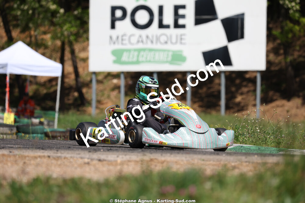 Nationale — 25 & 26/04/2026 : 3ème manche du Championnat du Sud à Alès (photos Stéphane Agnus) 2026 — karting