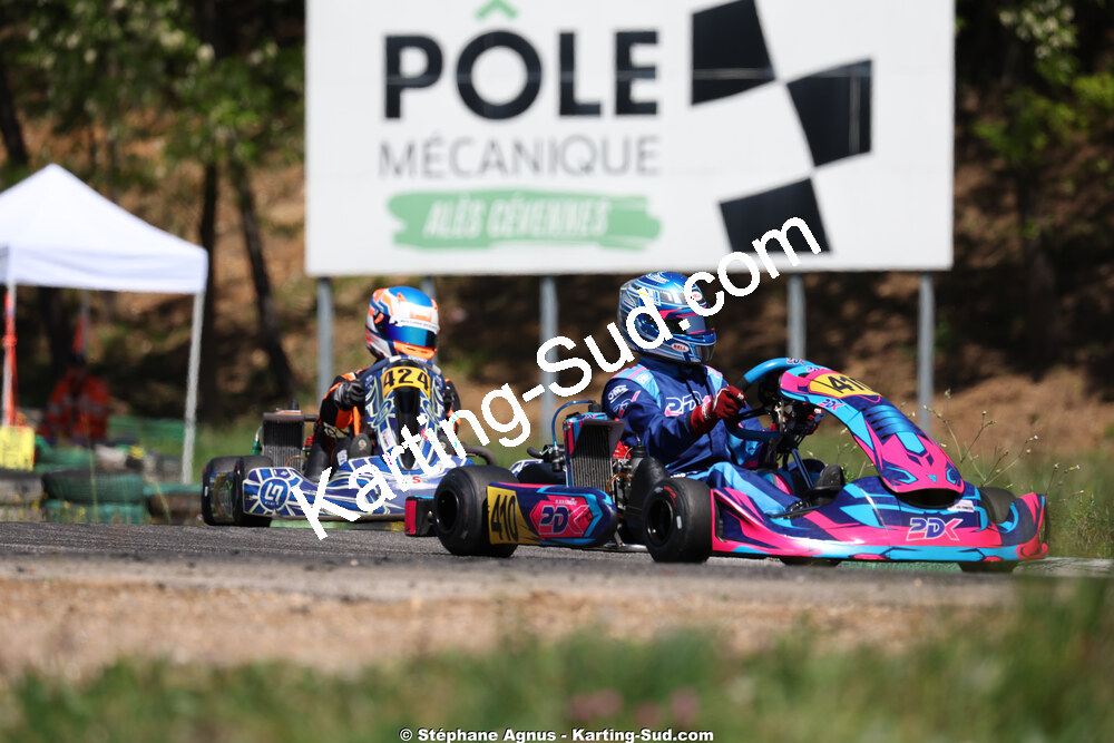 Nationale — 25 & 26/04/2026 : 3ème manche du Championnat du Sud à Alès (photos Stéphane Agnus) 2026 — karting