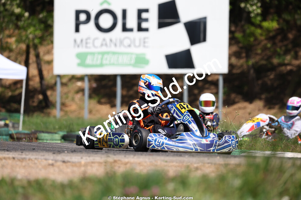 Nationale — 25 & 26/04/2026 : 3ème manche du Championnat du Sud à Alès (photos Stéphane Agnus) 2026 — karting