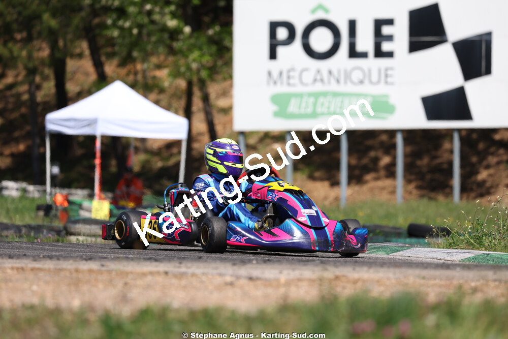Nationale — 25 & 26/04/2026 : 3ème manche du Championnat du Sud à Alès (photos Stéphane Agnus) 2026 — karting