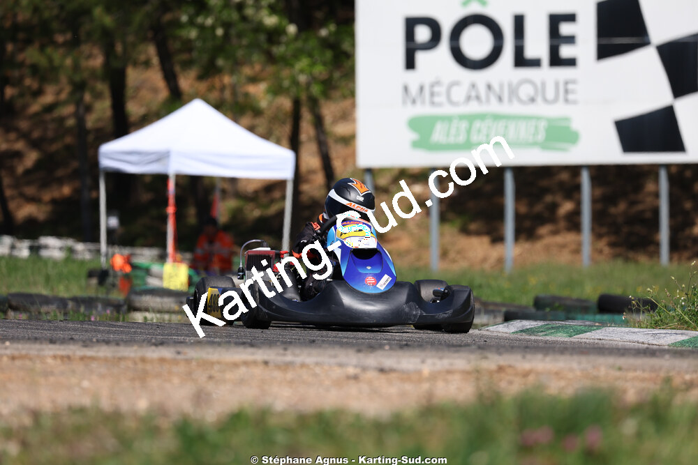 Nationale — 25 & 26/04/2026 : 3ème manche du Championnat du Sud à Alès (photos Stéphane Agnus) 2026 — karting