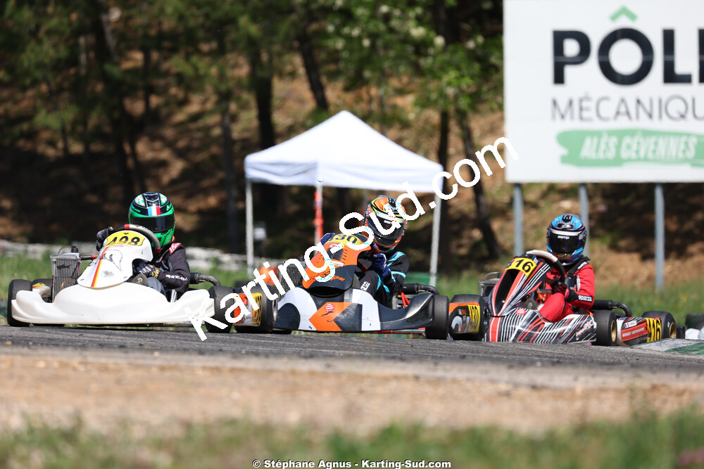 Nationale — 25 & 26/04/2026 : 3ème manche du Championnat du Sud à Alès (photos Stéphane Agnus) 2026 — karting