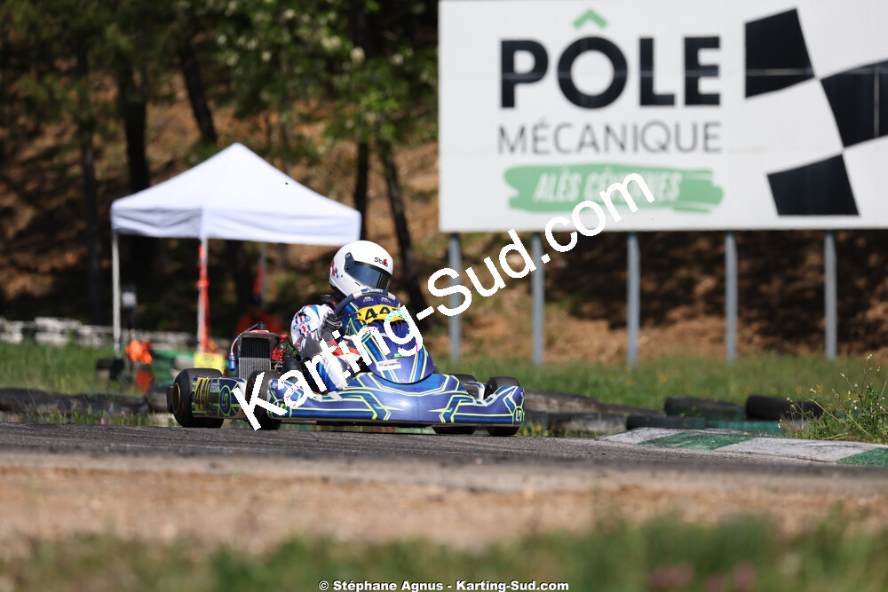 Nationale — 25 & 26/04/2026 : 3ème manche du Championnat du Sud à Alès (photos Stéphane Agnus) 2026 — karting