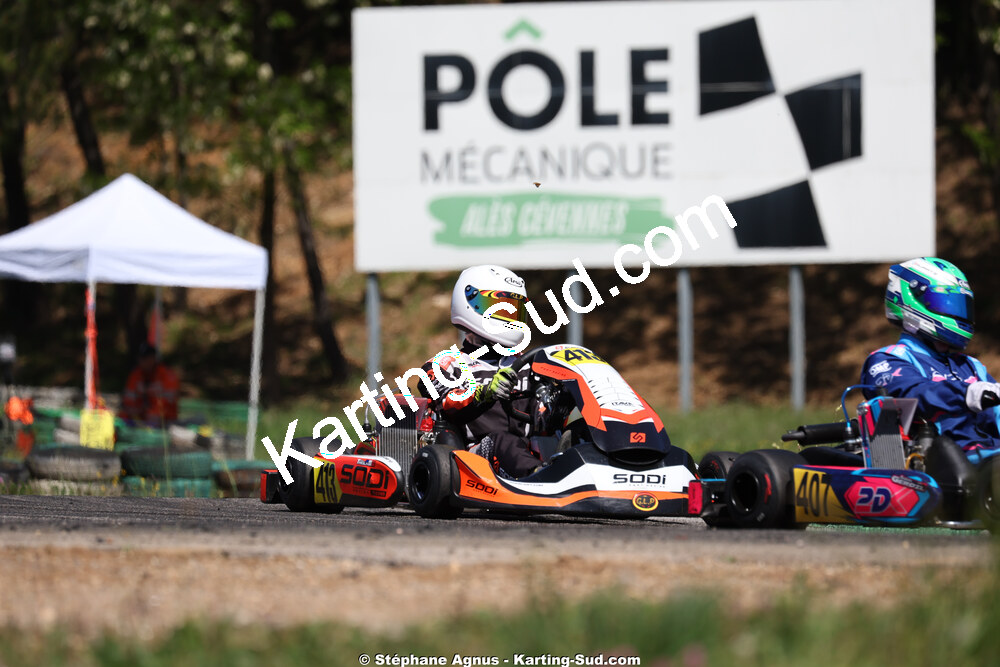 Nationale — 25 & 26/04/2026 : 3ème manche du Championnat du Sud à Alès (photos Stéphane Agnus) 2026 — karting