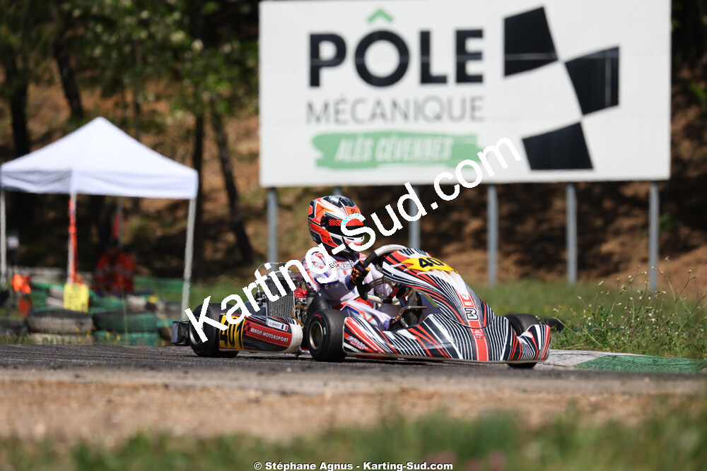 Nationale — 25 & 26/04/2026 : 3ème manche du Championnat du Sud à Alès (photos Stéphane Agnus) 2026 — karting