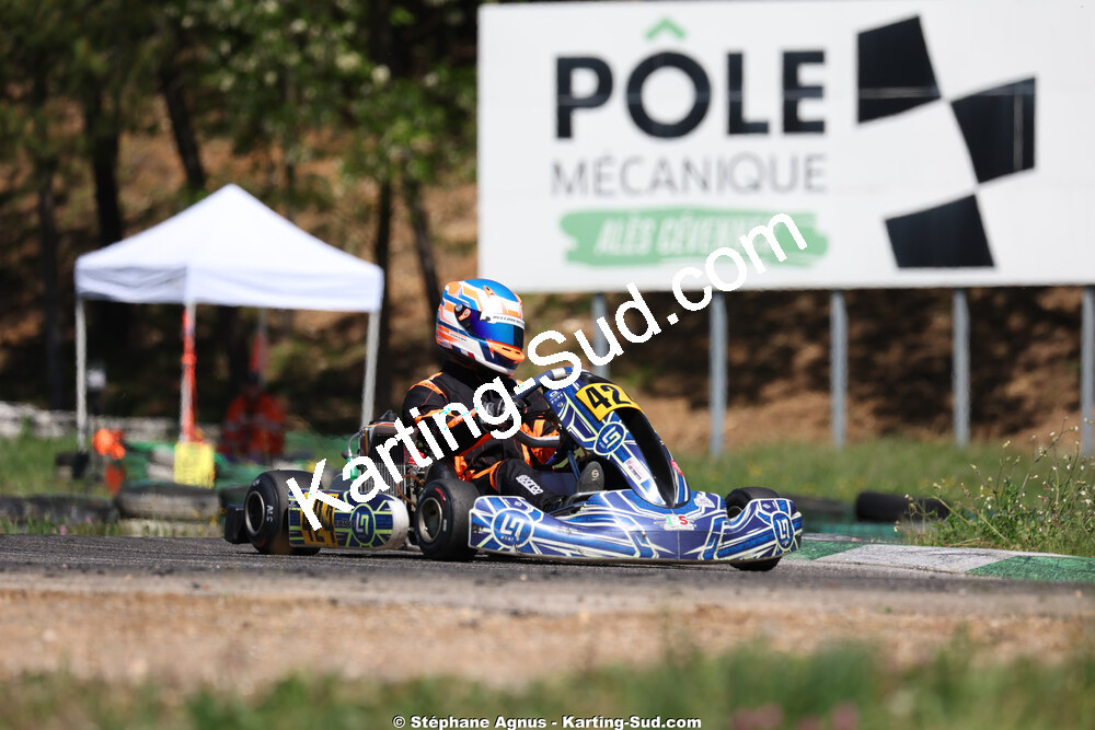 Nationale — 25 & 26/04/2026 : 3ème manche du Championnat du Sud à Alès (photos Stéphane Agnus) 2026 — karting