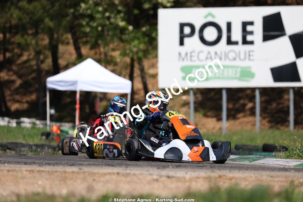Nationale — 25 & 26/04/2026 : 3ème manche du Championnat du Sud à Alès (photos Stéphane Agnus) 2026 — karting