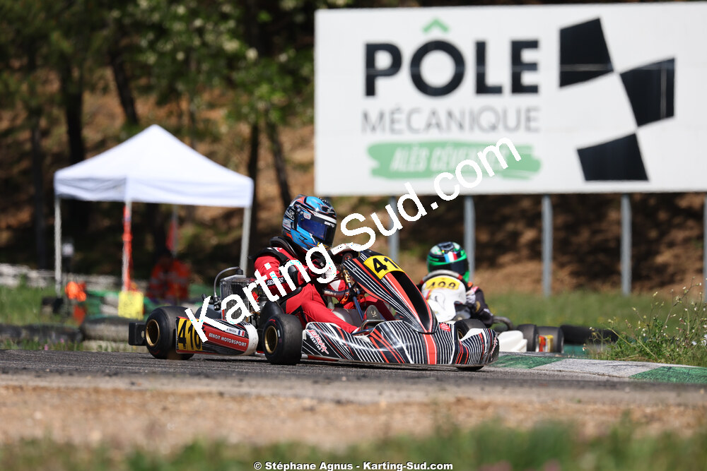 Nationale — 25 & 26/04/2026 : 3ème manche du Championnat du Sud à Alès (photos Stéphane Agnus) 2026 — karting