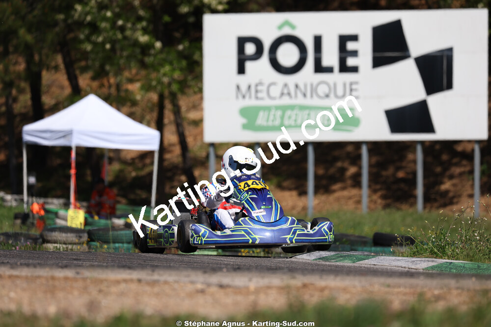 Nationale — 25 & 26/04/2026 : 3ème manche du Championnat du Sud à Alès (photos Stéphane Agnus) 2026 — karting