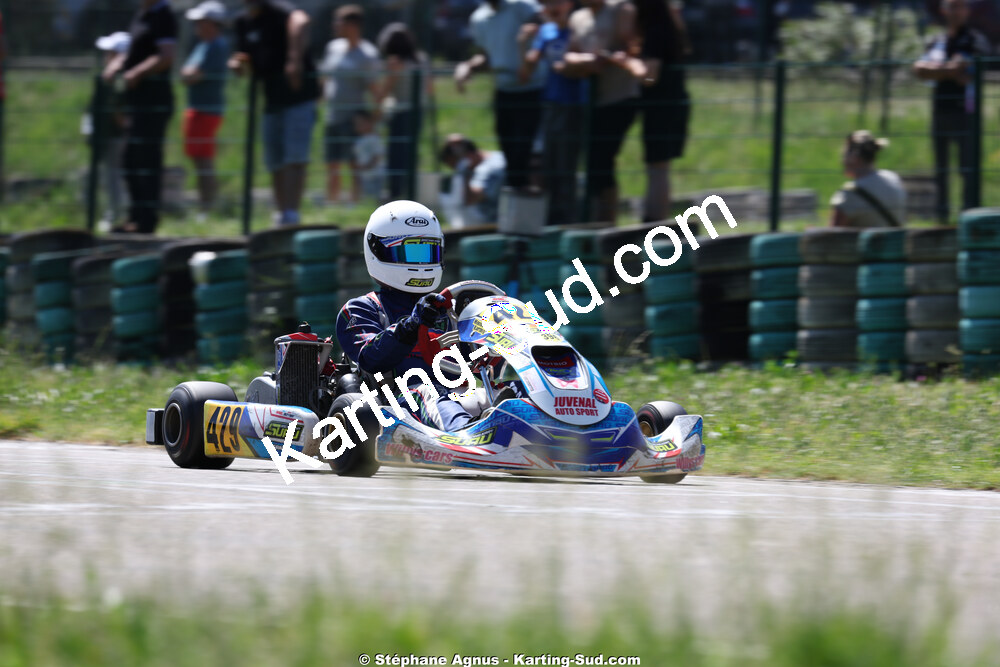 Nationale — 25 & 26/04/2026 : 3ème manche du Championnat du Sud à Alès (photos Stéphane Agnus) 2026 — karting