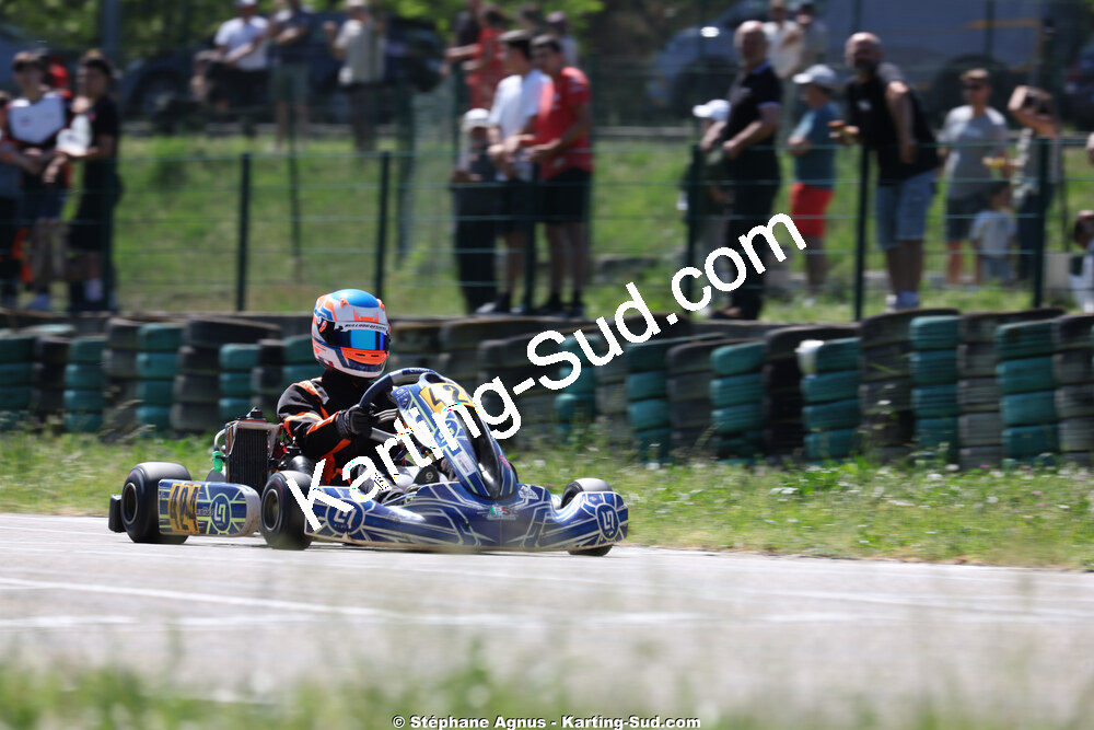 Nationale — 25 & 26/04/2026 : 3ème manche du Championnat du Sud à Alès (photos Stéphane Agnus) 2026 — karting
