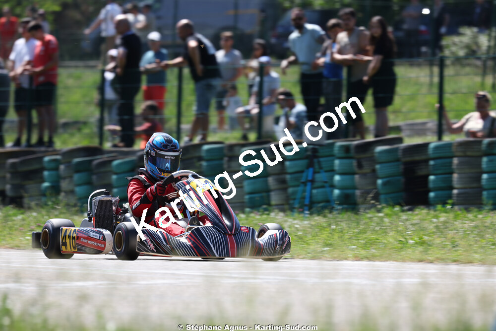 Nationale — 25 & 26/04/2026 : 3ème manche du Championnat du Sud à Alès (photos Stéphane Agnus) 2026 — karting