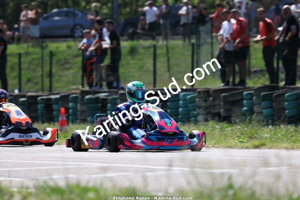 Nationale — 25 & 26/04/2026 : 3ème manche du Championnat du Sud à Alès (photos Stéphane Agnus) 2026 — karting