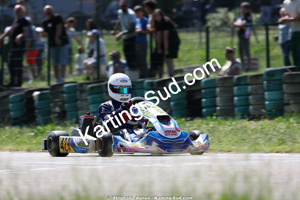Nationale — 25 & 26/04/2026 : 3ème manche du Championnat du Sud à Alès (photos Stéphane Agnus) 2026 — karting