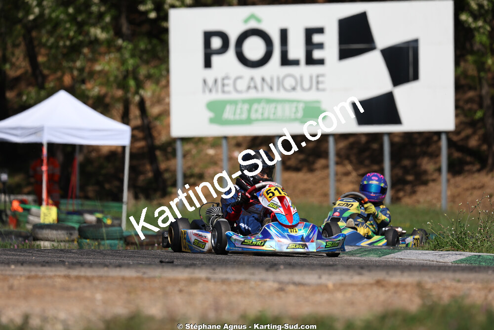 Mini 60 — 25 & 26/04/2026 : 3ème manche du Championnat du Sud à Alès (photos Stéphane Agnus) 2026 — karting